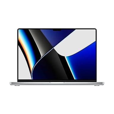 Apple 2021 MacBook Pro (16-inch/41.05 cm, M1 Pro chip with 10‑core CPU and 16‑core GPU, 16GB RAM, 1TB SSD) - Silver